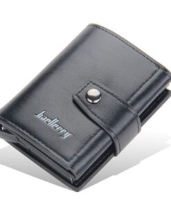 ארנק כרטיסים נשלפים שחור