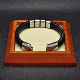 צמיד 4 לוחיות עם חריטה