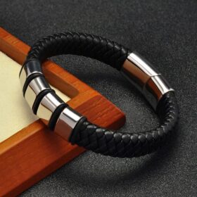 צמיד 4 לוחיות עם חריטה