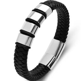 צמיד 4 לוחיות עם חריטה