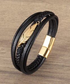 צמיד לגבר עם חריטה