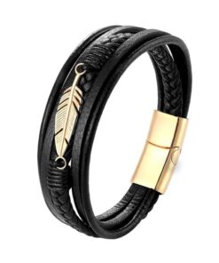 צמיד לגבר עם חריטה