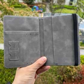 כיסוי לדרכון עם צריבה