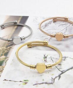 צמיד לאשה עם חריטה