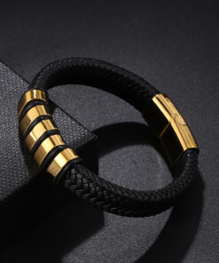 צמיד לגבר עם חריטה