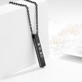 שרשרת לגבר עם חריטה