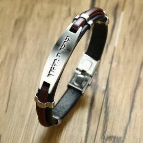 צמיד עור לגבר