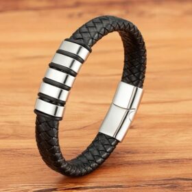 צמיד לגבר עם חריטה