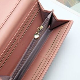 ארנק ורוד לאשה עם חריטת תמונה