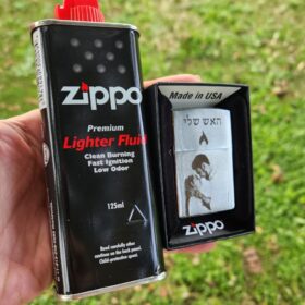 מצית זיפו עם חריטה בלייזר