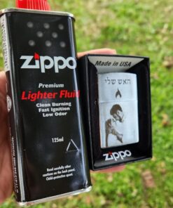 מצית זיפו עם חריטה בלייזר