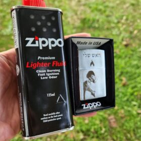 מצית זיפו עם חריטה בלייזר