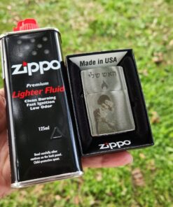 מצית זיפו עם חריטה בלייזר