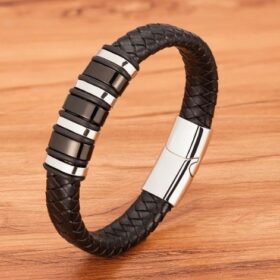 צמיד לגבר עם חריטה