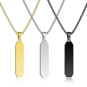 שרשרת לגבר עם חריטה