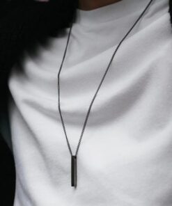 שרשרת לגבר עם חריטה