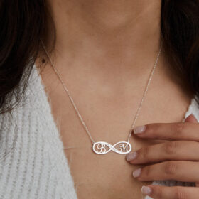 שרשרת כסף לאישה