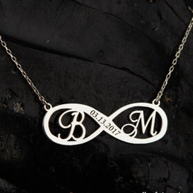 שרשרת כסף לאישה