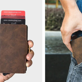 ארנק כרטיסים נשלפים לגבר