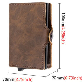 ארנק כרטיסים נשלפים לגבר