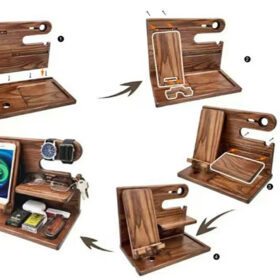 מעמד עץ לגבר