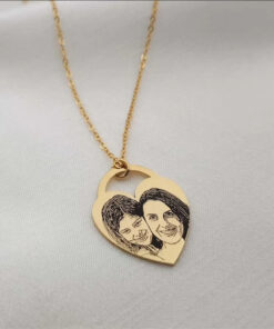 שרשרת לב לאישה