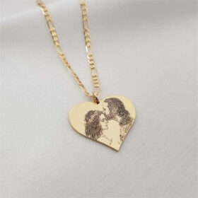 שרשרת לב לאישה