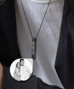 שרשרת לגבר עם תמונה