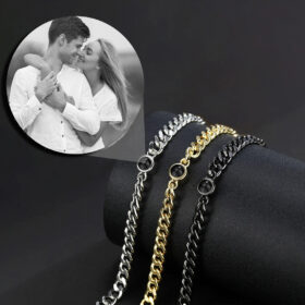 צמיד לגבר עם תמונה