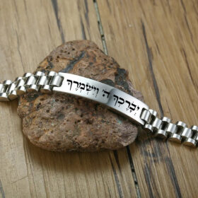 צמיד כסף לגבר