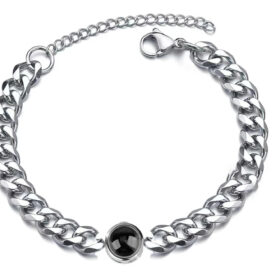 צמיד לגבר עם תמונה