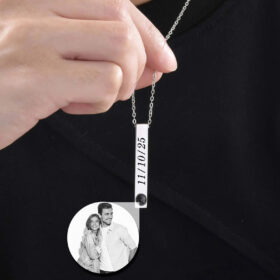 שרשרת לגבר עם תמונה