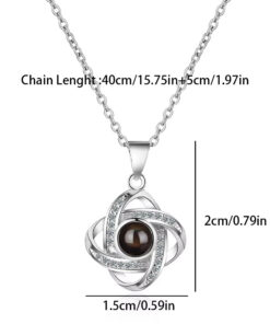 שרשרת עם תמונה לאישה