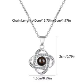 שרשרת עם תמונה לאישה