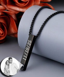 שרשרת לגבר עם תמונה