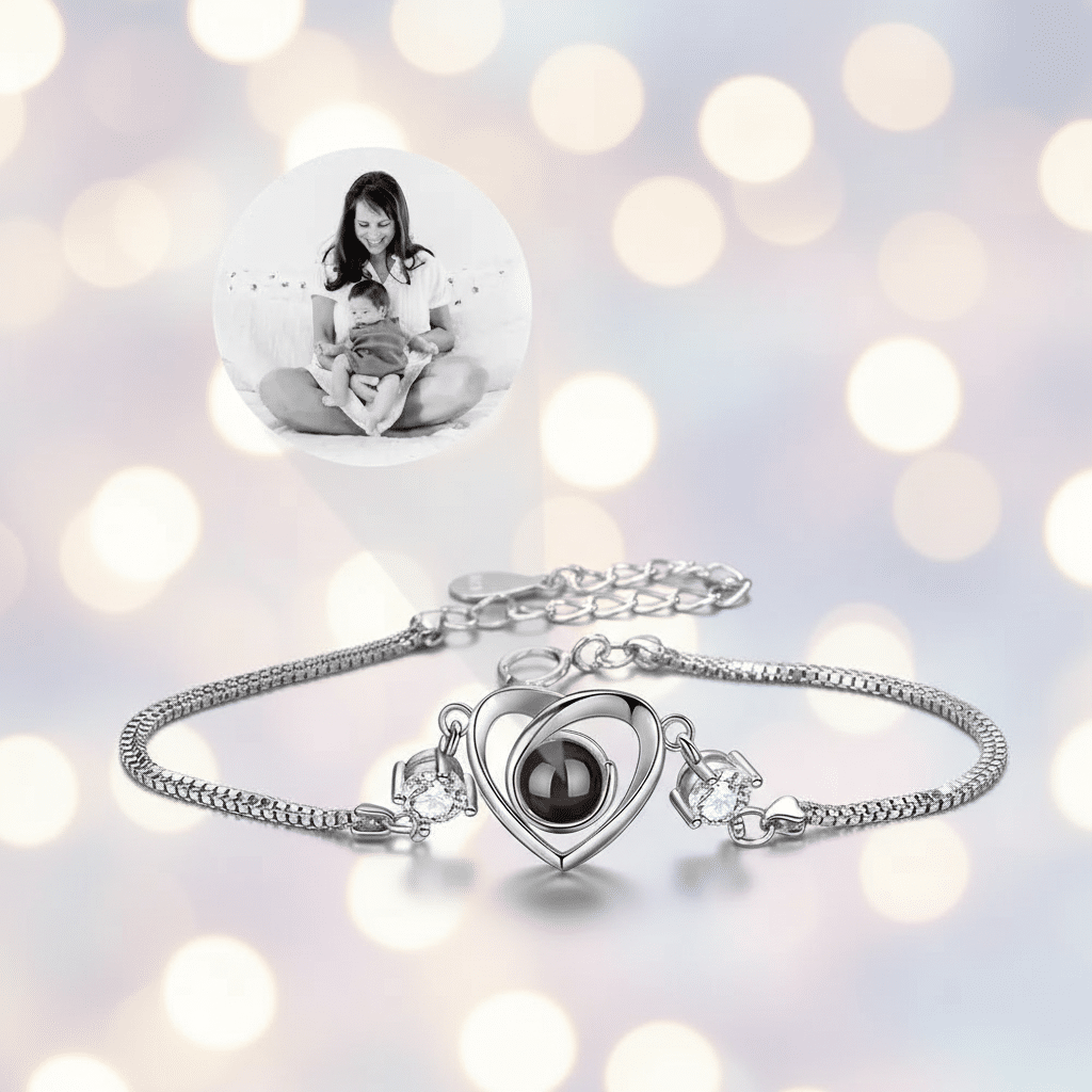 צמיד לאישה עם תמונה