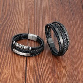 צמיד לגבר עם חריטה