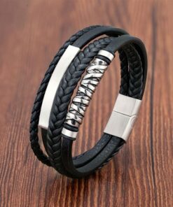 צמיד לגבר עם חריטה